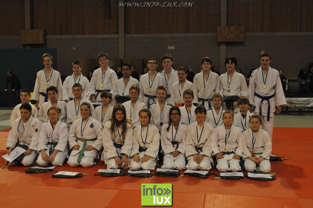 Résultats du championnat provincial de Judo du Luxembourg à Wellin 2016