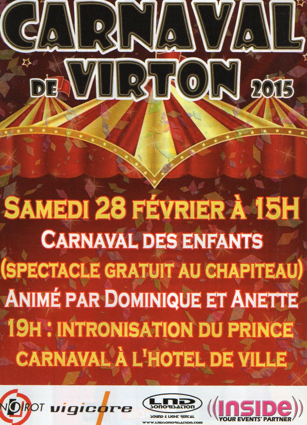 Carnaval de VIRTON 2015