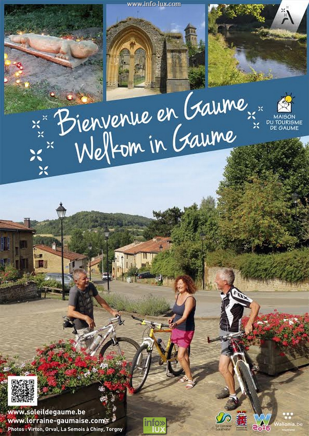 Le nouveau livret touristique de Gaume est sortit.