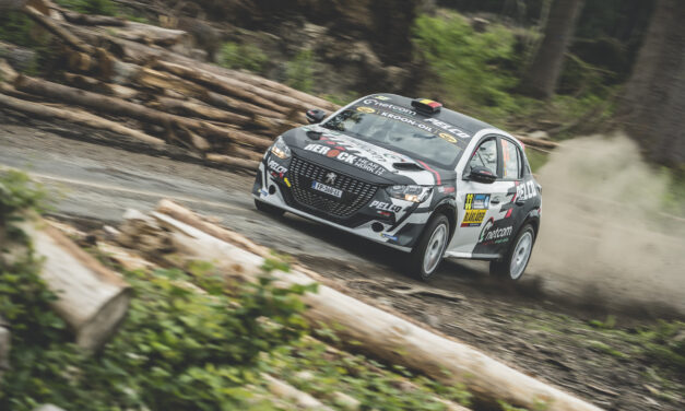 Charles Munster inaugure le palmarès de la Stellantis Rally Cup Belux !