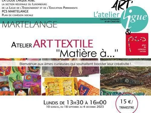 MARTELANGE > ATELIER TEXTILE