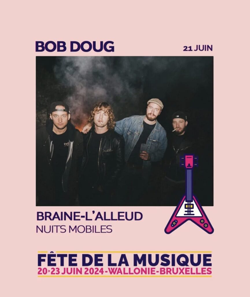 Événement : Les Nuits Mobiles avec Bob Doug et Olivier Laurent au 421 à Braine-l'Alleud pour la fête de la musique.