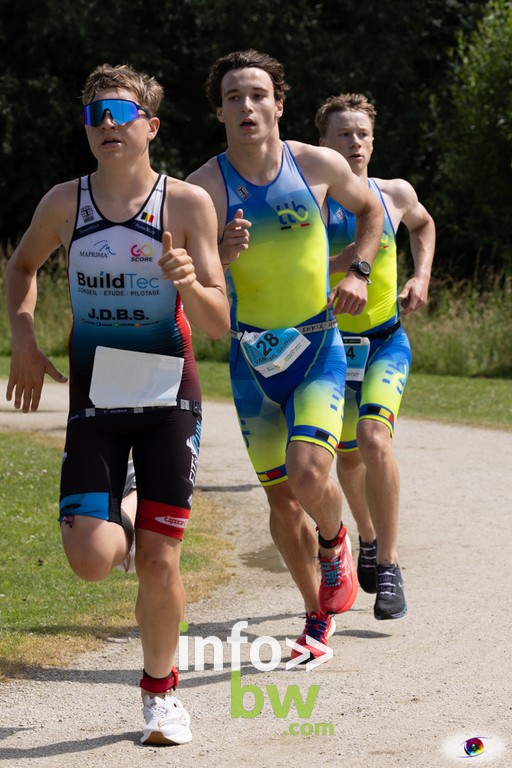 Triathlon de Braine-l'Alleud 2024; retrouvez les jeunes talents en photos!