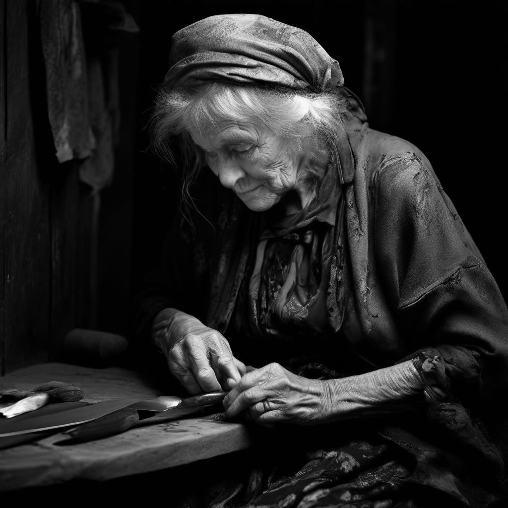 Portraits criminels par Swen : Tamara Samsonova Baba Yaga / Granny Ripper