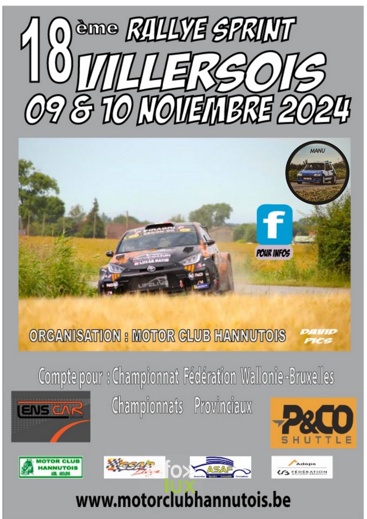 Villersois > Rallye-Sprint 2024 > Photos