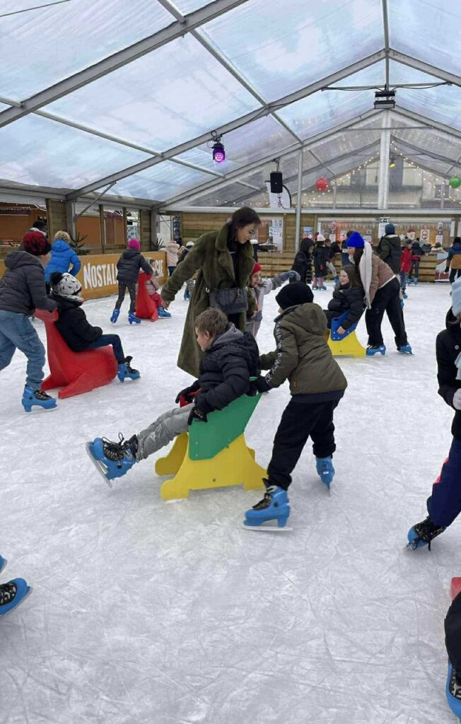 Arlon > Sortie scolaire à la patinoire !