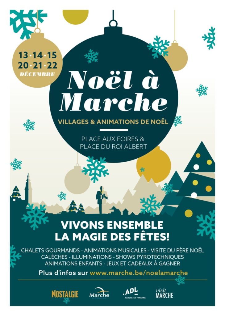 Marche en Famenne > Marché de Noël > date et programme 2024