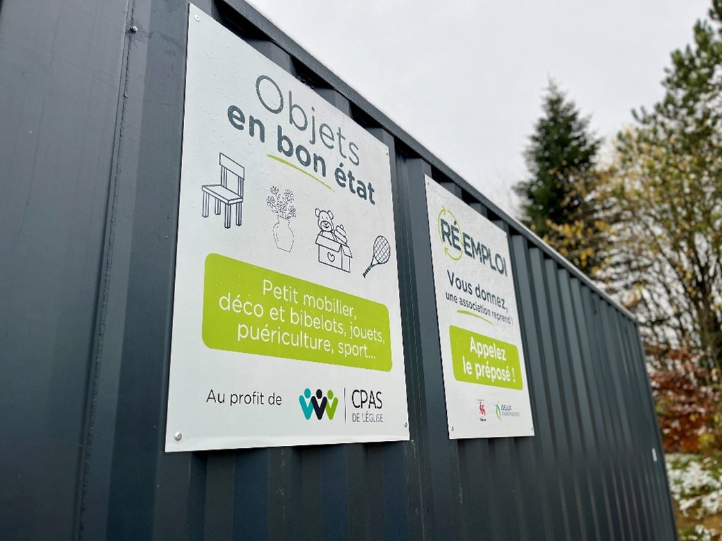 Neufchâteau > recyparc > espace réemploi